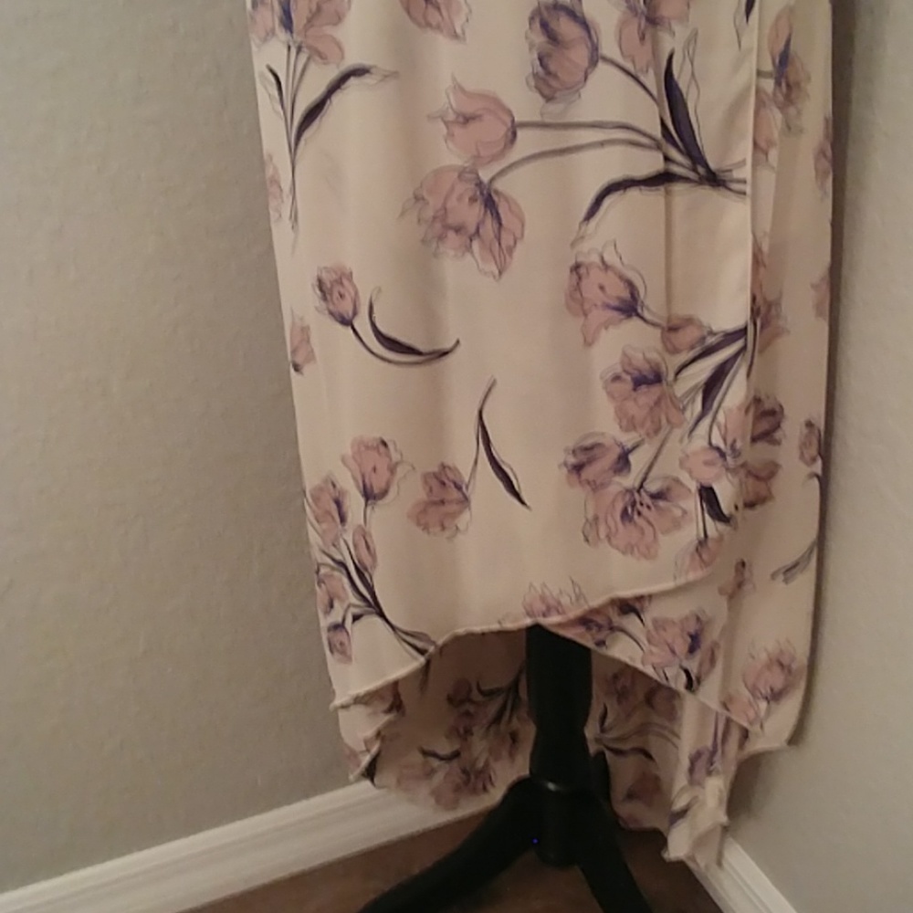 Last One! Floral high/low dress - Picture 6 of 8